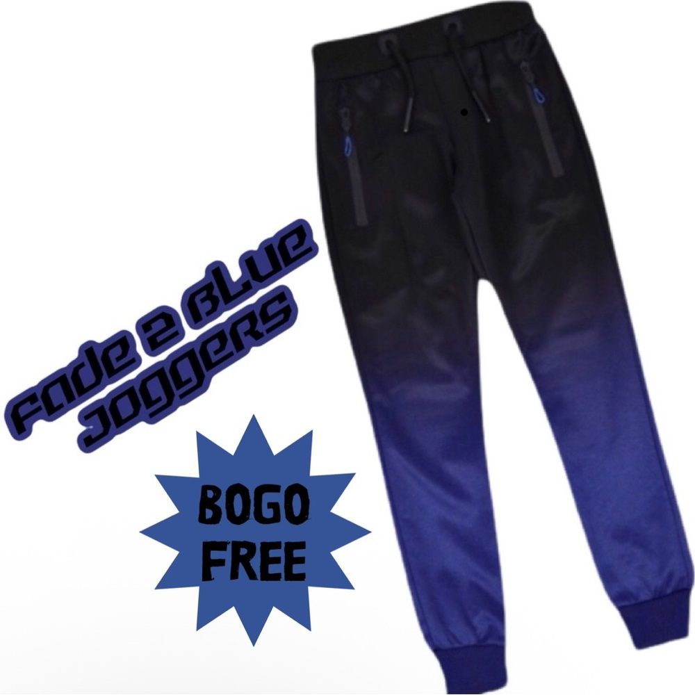 🎉{BUY 1 GET 1 FREE} • "Fade to Blue" Joggers